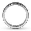 Thumbnail Image 2 of Men's Wedding Band Stainless Steel/Black Ion-Plating 8mm