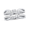 Thumbnail Image 0 of THE LEO Diamond Enhancer Ring 3/4 ct tw Round-cut 14K White Gold