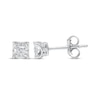 Thumbnail Image 1 of Princess-Cut Diamond Stud Earrings 1/3 ct tw Sterling Silver (J/I3)