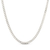 Thumbnail Image 1 of Curb Chain Necklace 5mm Solid 10K White Gold 22&quot;