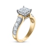 Thumbnail Image 2 of Princess-Cut Diamond Quad Engagement Ring 1-3/4 ct tw 14K Two-Tone Gold