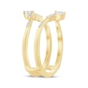 Thumbnail Image 2 of Now + Forever Marquise & Round-Cut Diamond Contour Enhancer Ring 1/4 ct tw 14K Yellow Gold