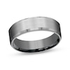 Thumbnail Image 0 of Satin-Finish Wedding Band Gray Tantalum 7mm