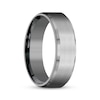 Thumbnail Image 1 of Satin-Finish Wedding Band Gray Tantalum 7mm