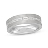 Thumbnail Image 1 of Neil Lane Artistry Men's Baguette-Cut Lab-Grown Diamond Wedding Band 1 ct tw 14K White Gold