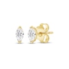 Thumbnail Image 1 of Marquise-Cut Diamond Solitaire Stud Earrings 1/5 ct tw 14K Yellow Gold (I/I1)