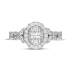 Thumbnail Image 3 of Neil Lane Premiere Oval-Cut Diamond Halo Engagement Ring 1-1/4 ct tw 14K White Gold