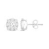 Thumbnail Image 1 of Multi-Diamond Stud Earrings 1 ct tw 14K White Gold