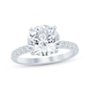 Thumbnail Image 0 of Lab-Created Diamonds by KAY Round-Cut Engagement Ring 3-1/3 ct tw 14K White Gold