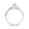 Thumbnail Image 2 of Threads of Love Princess-Cut Diamond Engagement Ring 5/8 ct tw 14K White Gold