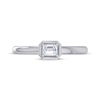 Thumbnail Image 3 of Emerald-Cut Diamond Solitaire Engagement Ring 1/4 ct tw 14K White Gold (I/I1)