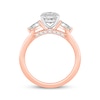 Thumbnail Image 3 of Lab-Grown Diamonds by KAY Oval-Cut Engagement Ring 2 ct tw 14K Rose Gold