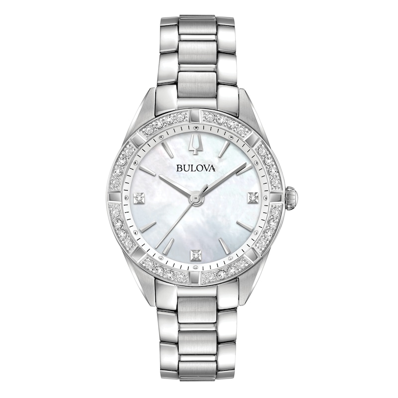 Main Image 1 of Bulova Sutton Diamond Classic Women's Watch 96R228