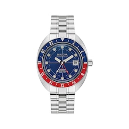 Bulova Oceanographer GMT Snorkel Automatic Men's Watch 96B405