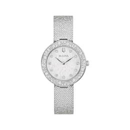 Bulova Champagne Crystal Women's Watch 96L329