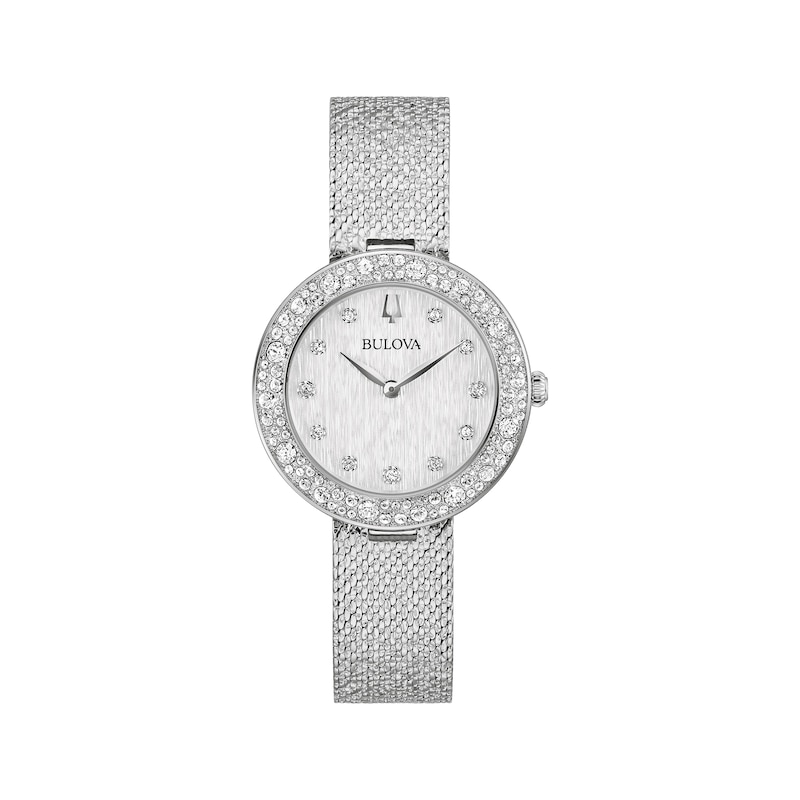 Bulova Champagne Crystal Women's Watch 96L329