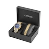 Thumbnail Image 1 of Citizen Crystal Men's Stainless Steel Watch & Bracelet Boxed Set CA0752-66L