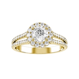 Round Diamond Bridal Ring