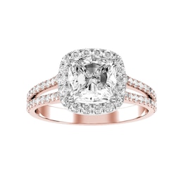 Cushion Diamond Bridal Ring