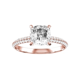 Cushion Diamond Bridal Ring