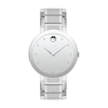 Thumbnail Image 1 of Movado Sapphire Stainless Steel Men's Watch 607587