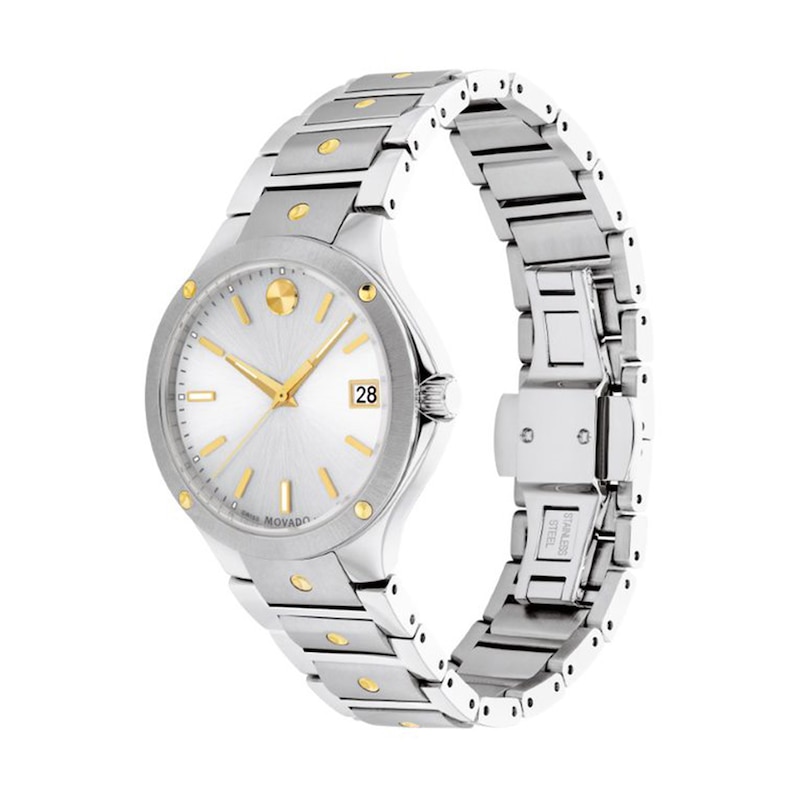 Main Image 2 of Movado S.E. Stainless Steel Two-Tone Women's Watch 607516