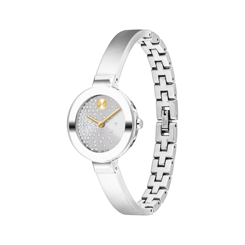 Main Image 2 of Movado BOLD Crystal Bangle Women's Watch 3601160