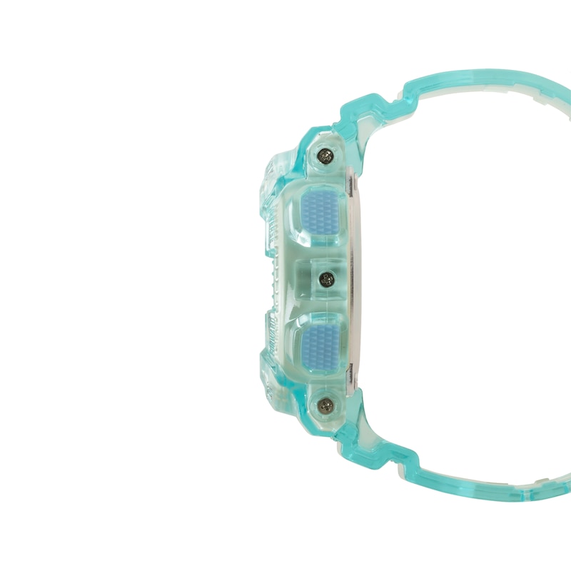 Casio G Shock Ice Blue Analog Digital Women's Watch GMAS110VW-2A