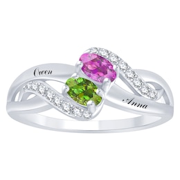 Birthstone Couple's Ring