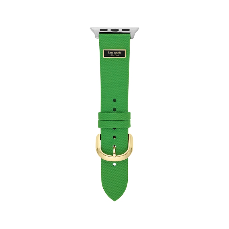 Main Image 1 of Kate Spade New York Green Women's Watch Strap for Apple & Samsung KSS0181E