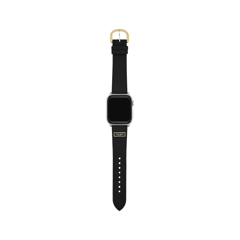Kate Spade New York Black Women's Watch Strap for Apple & Samsung KSS0183E