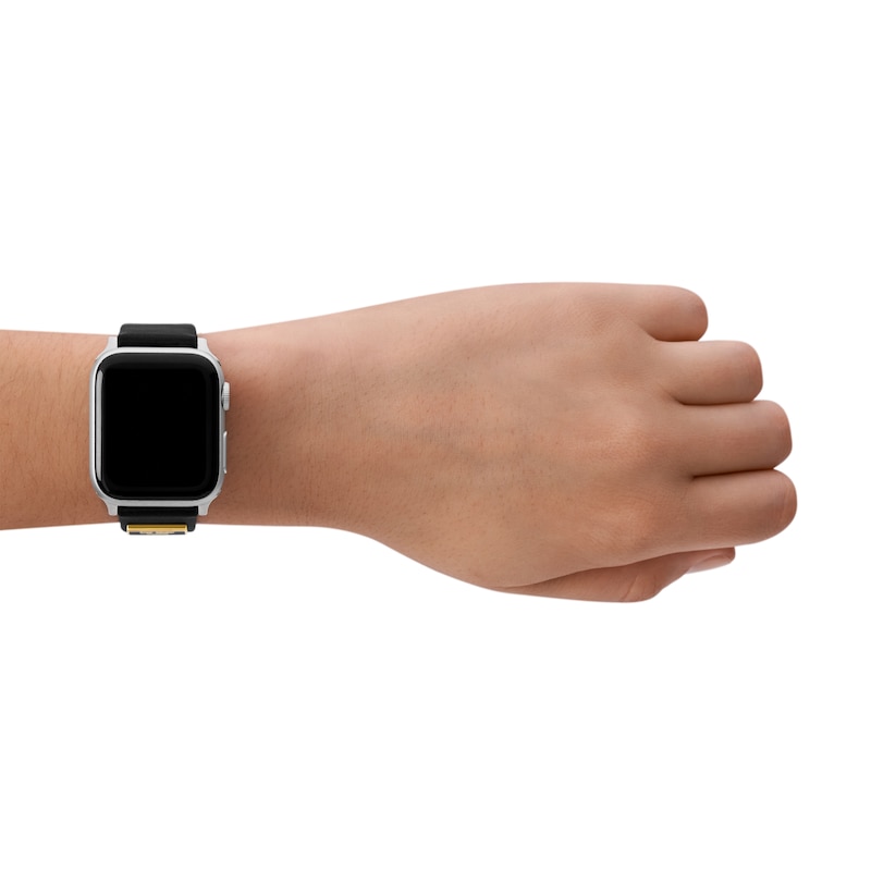 Kate Spade New York Black Women's Watch Strap for Apple & Samsung KSS0183E