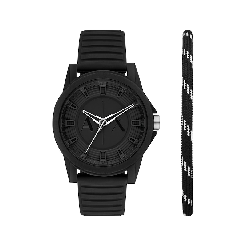 Main Image 1 of Armani Exchange Outerbanks Watch Set with Bracelet AX7159SET