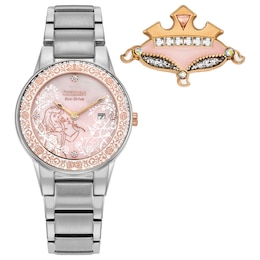 Citizen Disney Sleeping Beauty Women's Watch Set GA1081-65N