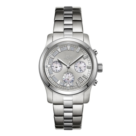 JBW Muse 0.11 ct tw Diamond Stainless Steel Watch JB-6217-K
