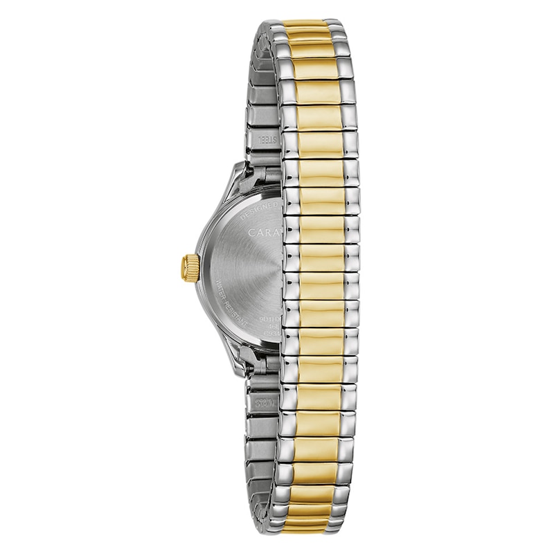 Main Image 3 of Caravelle by Bulova Traditional Women's Two-Tone Stainless Steel Watch 45L185