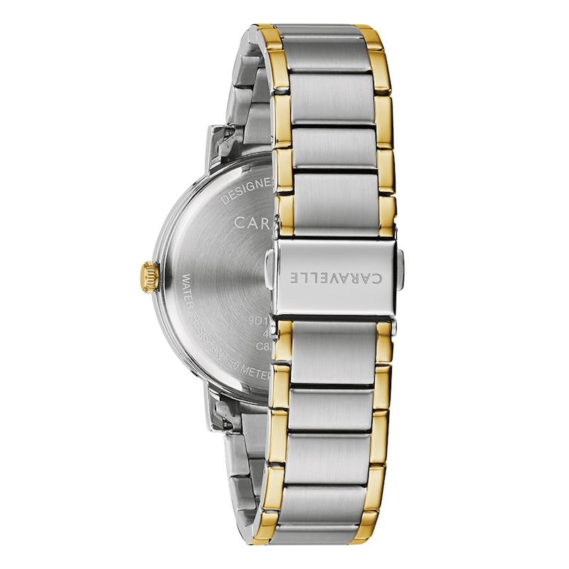 Main Image 3 of Caravelle by Bulova Men's Two-Tone Stainless Steel Watch 45A149