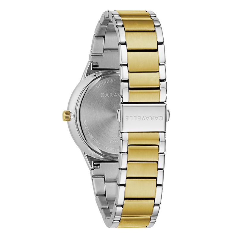 Main Image 3 of Caravelle by Bulova Modern Men's Two-Tone Stainless Steel Watch 45D107