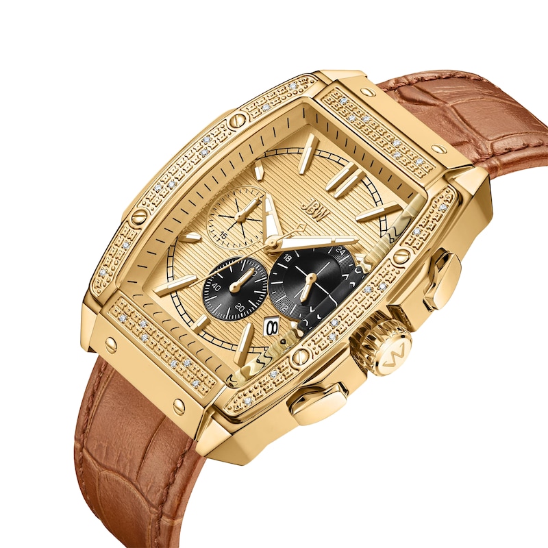 JBW Luxury Echelon Diamond Men's Watch J6379F