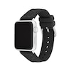 Thumbnail Image 2 of COACH Black Silicone Women's Apple Watch Strap 14700269