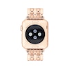 Thumbnail Image 3 of COACH Pavé Crystal Rose Gold-Tone Stainless Steel Women's Apple Watch Strap 14700263