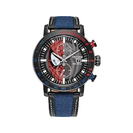 Citizen Marvel Spider-Man Chronograph Men's Watch Set CA0855-47W