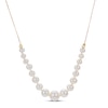Thumbnail Image 0 of Cultured Pearl Graduated Necklace 10K Yellow Gold 18"