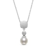 Thumbnail Image 0 of Cultured Pearl Necklace Sterling Silver 18"