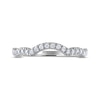 Thumbnail Image 3 of THE LEO Diamond Round-Cut Wedding Band 1/4 ct tw 14K White Gold