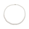 Thumbnail Image 1 of Cultured Pearl Graduated Strand Necklace 10K Yellow 18&quot;