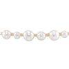 Thumbnail Image 1 of Cultured Pearl Bar Bolo Bracelet 10K Yellow Gold