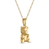 Thumbnail Image 2 of Teddy Bear Jewelry Collection Honoring St. Jude Necklace 10K Yellow Gold 18&quot;