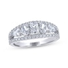 Thumbnail Image 1 of THE LEO Legacy Lab-Grown Diamond Multi-Shape Anniversary Ring 1-5/8 ct tw 14K White Gold