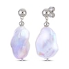 Thumbnail Image 1 of Baroque Cultured Pearl Drop Earrings Sterling Silver